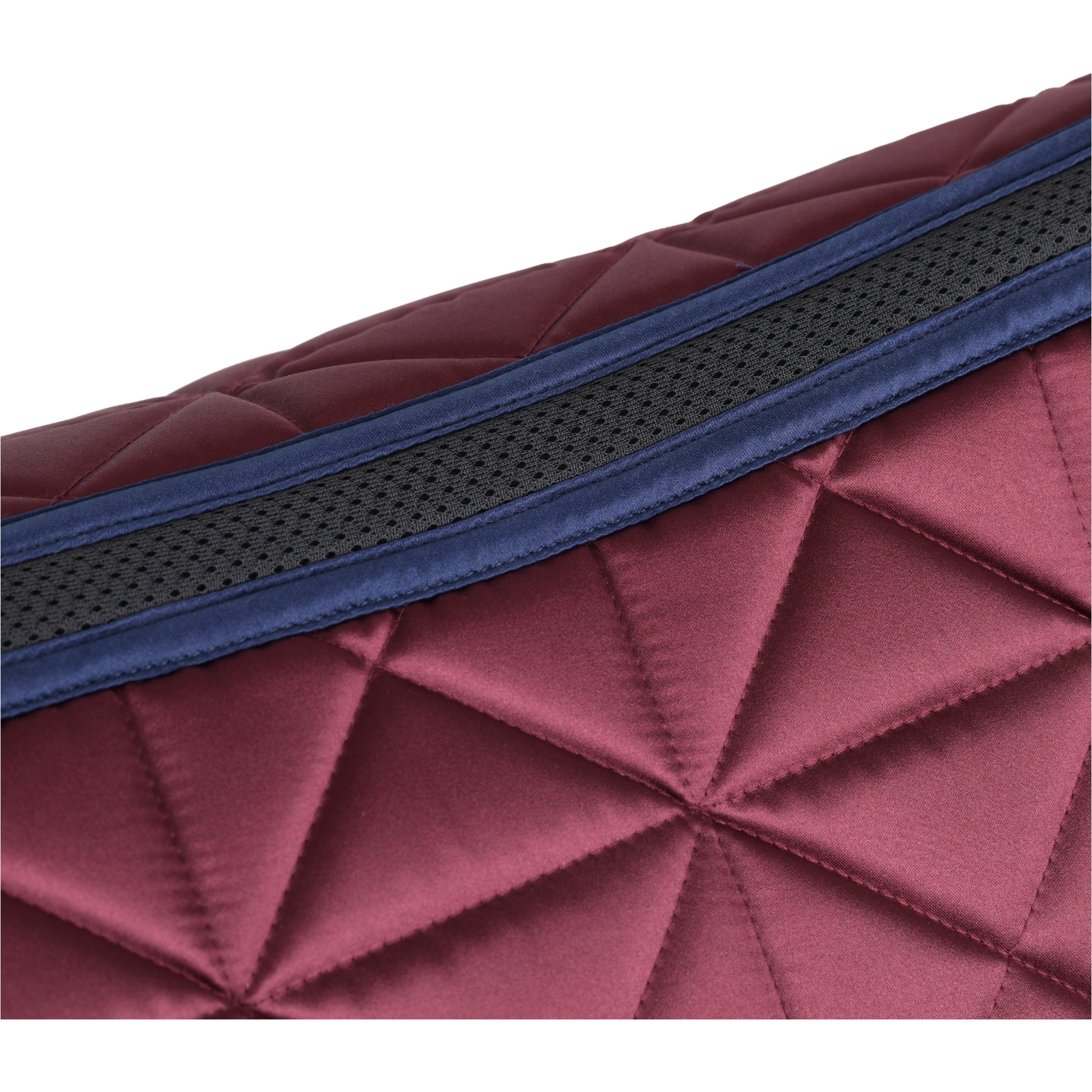 2026 WeatherBeeta Satin Luxe Air-Tec Robe De Dressage Tapis De Selle 1030348005 - Burgundy